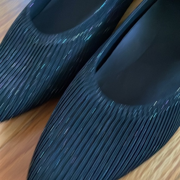 Vivaia Aria 5° pointed toe ballet flats 39 US 8 sparkle - Picture 4 of 8